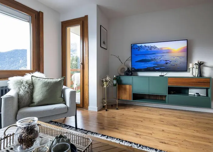 La Ruinette - Modern 1 Bed, 3 Mins From Cable Car Verbier