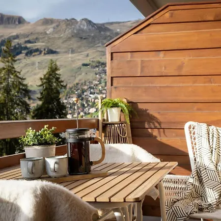 La Ruinette - Modern 1 Bed, 3 Mins From Cable Car Вербье